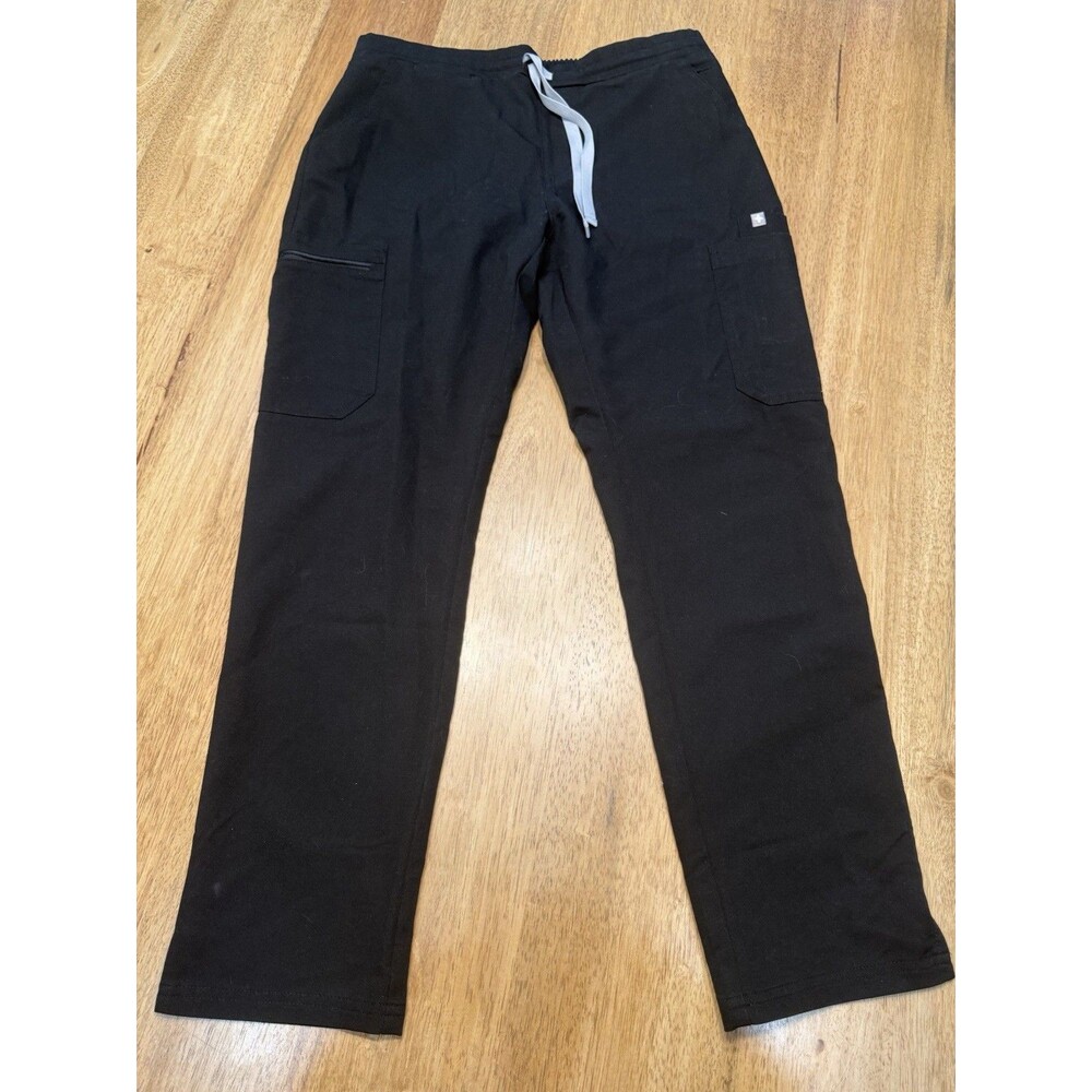 Figs Scrub Pants Technical Collection, Black, Size Small Scrubs